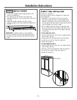 Предварительный просмотр 21 страницы Monogram ZIP360NH Installation Instructions Manual