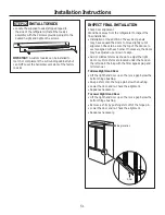 Предварительный просмотр 51 страницы Monogram ZIP360NH Installation Instructions Manual