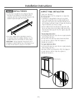 Preview for 16 page of Monogram ZIPP360NHSS Installation Instructions Manual