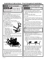 Предварительный просмотр 9 страницы Monogram ZIR240NPKII Installation Instructions Manual