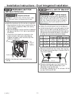 Предварительный просмотр 11 страницы Monogram ZIR240NPKII Installation Instructions Manual