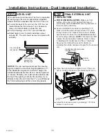 Предварительный просмотр 15 страницы Monogram ZIR240NPKII Installation Instructions Manual