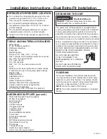 Preview for 20 page of Monogram ZIR240NPKII Installation Instructions Manual