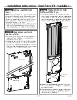 Preview for 22 page of Monogram ZIR240NPKII Installation Instructions Manual