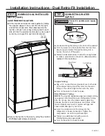 Preview for 26 page of Monogram ZIR240NPKII Installation Instructions Manual