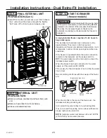 Preview for 29 page of Monogram ZIR240NPKII Installation Instructions Manual