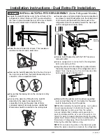 Preview for 30 page of Monogram ZIR240NPKII Installation Instructions Manual