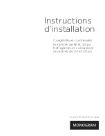 Предварительный просмотр 59 страницы Monogram ZIR240NPKII Installation Instructions Manual