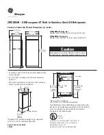 Monogram ZIRS36NM Installation Instructions Manual предпросмотр