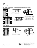 Preview for 3 page of Monogram ZIRS36NM Installation Instructions Manual