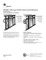 Preview for 4 page of Monogram ZIRS36NM Installation Instructions Manual