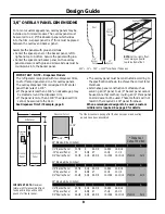 Предварительный просмотр 8 страницы Monogram ZIS360N Design Manual With Installation Instructions