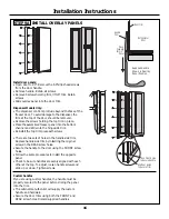 Предварительный просмотр 16 страницы Monogram ZIS360N Design Manual With Installation Instructions