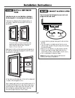 Предварительный просмотр 17 страницы Monogram ZIS360N Design Manual With Installation Instructions