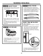 Предварительный просмотр 18 страницы Monogram ZIS360N Design Manual With Installation Instructions