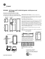 Предварительный просмотр 6 страницы Monogram ZIS36N Dimension And Installation Manual