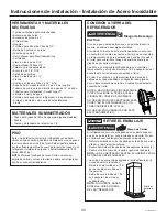 Предварительный просмотр 110 страницы Monogram ZIS420 Series Installation Instructions Manual