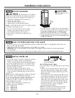 Предварительный просмотр 11 страницы Monogram ZIS420N Installation Instructions Manual