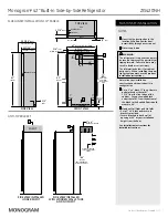 Предварительный просмотр 4 страницы Monogram zis420nh Manual