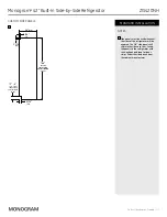 Предварительный просмотр 10 страницы Monogram zis420nh Manual