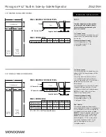 Предварительный просмотр 11 страницы Monogram zis420nh Manual