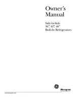 Предварительный просмотр 1 страницы Monogram ZIS420NMA Owner'S Manual