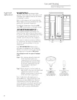 Предварительный просмотр 20 страницы Monogram ZIS420NMA Owner'S Manual