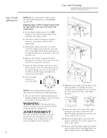 Предварительный просмотр 22 страницы Monogram ZIS420NMA Owner'S Manual