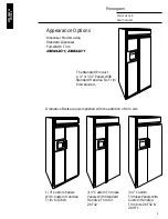 Предварительный просмотр 4 страницы Monogram ZIS42NY Options Manual And Installation Instructions