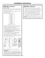 Предварительный просмотр 17 страницы Monogram ZIS480N Installation Instructions Manual