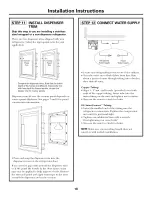 Предварительный просмотр 18 страницы Monogram ZIS480N Installation Instructions Manual