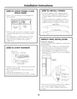 Предварительный просмотр 19 страницы Monogram ZIS480N Installation Instructions Manual