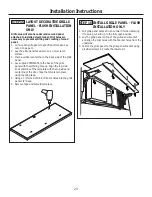 Предварительный просмотр 23 страницы Monogram zis480nh Installation Instructions Manual