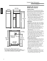 Предварительный просмотр 10 страницы Monogram ZIS48N Custom Options Manual And Installation Instructions