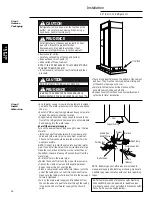 Предварительный просмотр 16 страницы Monogram ZIS48N Custom Options Manual And Installation Instructions