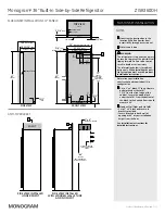 Preview for 4 page of Monogram ZISB360DH Manual