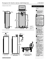 Preview for 10 page of Monogram ZISB360DH Manual