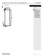 Preview for 11 page of Monogram ZISB360DH Manual