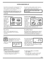 Preview for 21 page of Monogram ZMC1095 Series Use And Care Manual