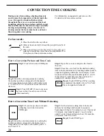 Preview for 24 page of Monogram ZMC1095 Series Use And Care Manual