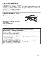 Предварительный просмотр 36 страницы Monogram ZSA1202PSS Owner'S Manual