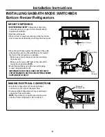 Предварительный просмотр 8 страницы Monogram ZSAB1 Installation Instructions Manual