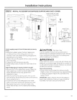 Предварительный просмотр 15 страницы Monogram ZV421 Installation Instructions Manual