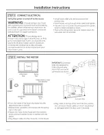 Предварительный просмотр 17 страницы Monogram ZV421 Installation Instructions Manual