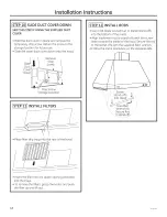 Preview for 18 page of Monogram ZV421 Installation Instructions Manual