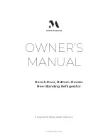 Monogram ZWE23 SN SS Series Owner'S Manual предпросмотр