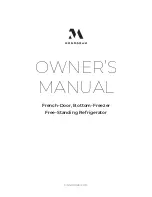 Предварительный просмотр 1 страницы Monogram ZWE23 Owner'S Manual