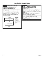 Предварительный просмотр 8 страницы Monogram ZWE23E series Installation Instructions Manual