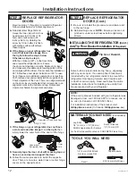 Предварительный просмотр 12 страницы Monogram ZWE23E series Installation Instructions Manual