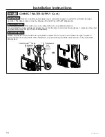 Предварительный просмотр 16 страницы Monogram ZWE23E series Installation Instructions Manual